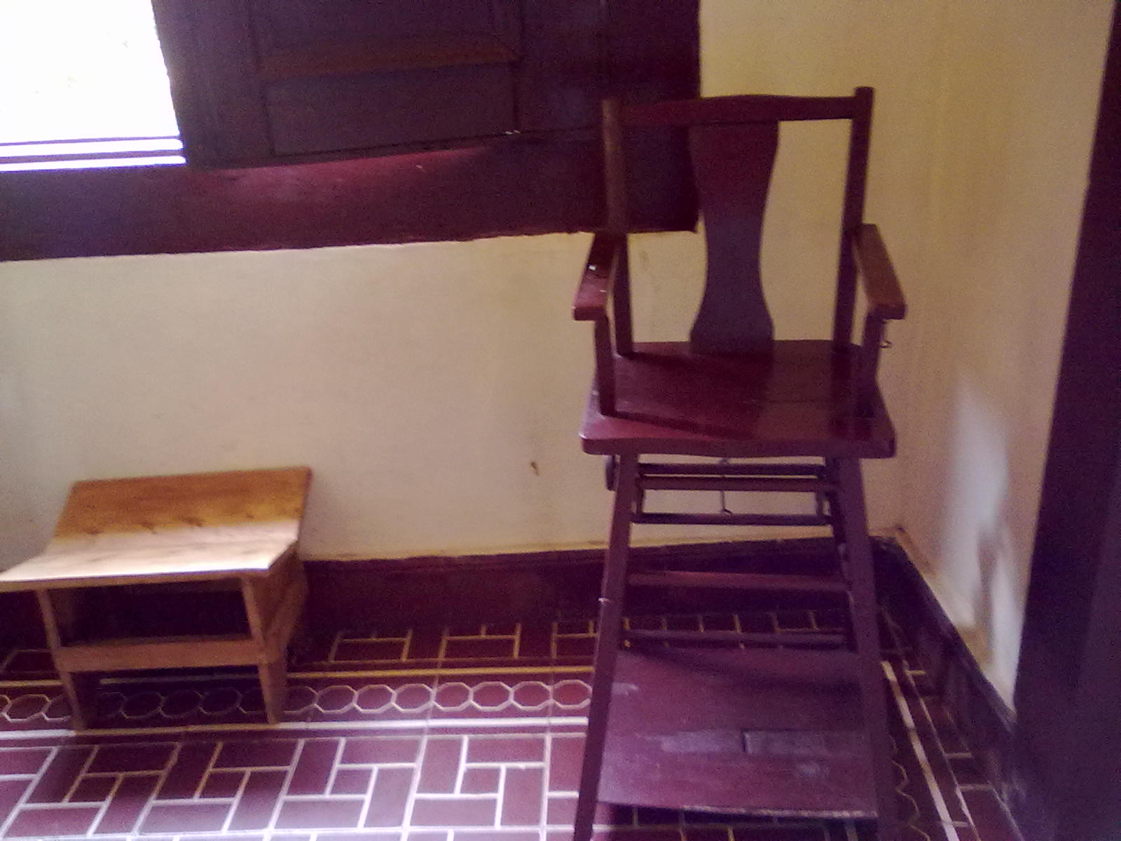 Cadeira de balanço. Casa de Monteiro Lobato. SP